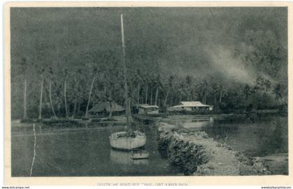 Micronesia Caroline Island German Sea Cruise card