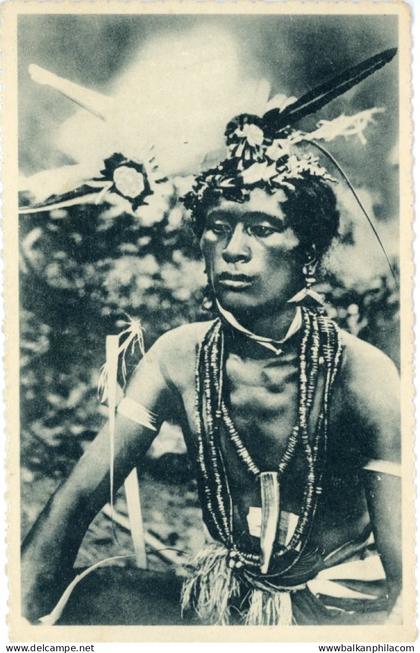 Micronesia Caroline Island Native by Jesuits Missionaries