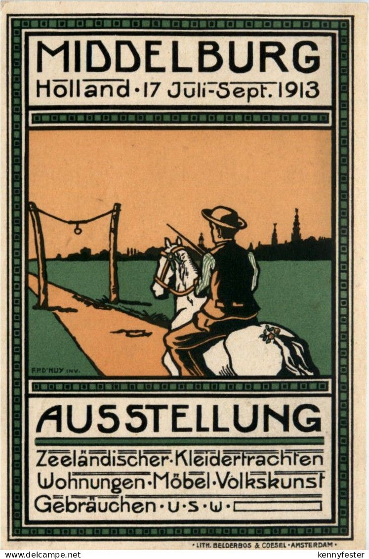 Middelburg - Ausstellung Zeeländischer Kleidertrachten 1913
