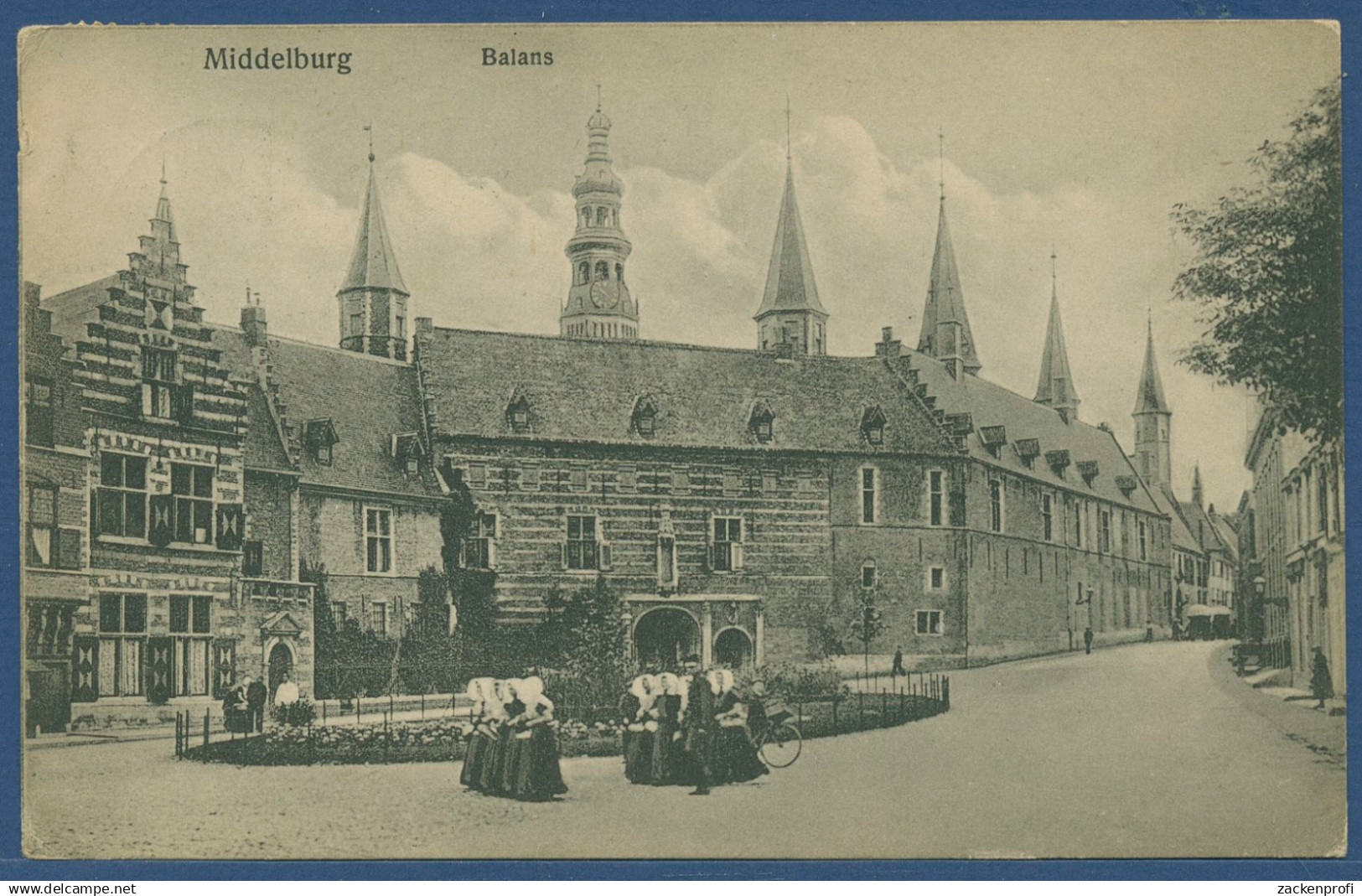 Middelburg Balans, gelaufen 1912 (AK3151)