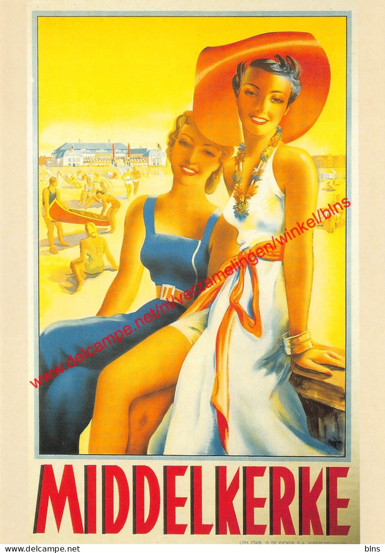 Middelkerke 1945 - repro affiche - Middelkerke