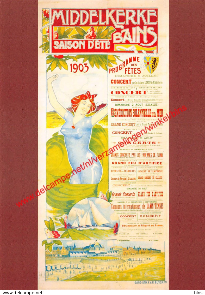 Middelkerke Bains - Saison d'été 1903 - Middelkerke