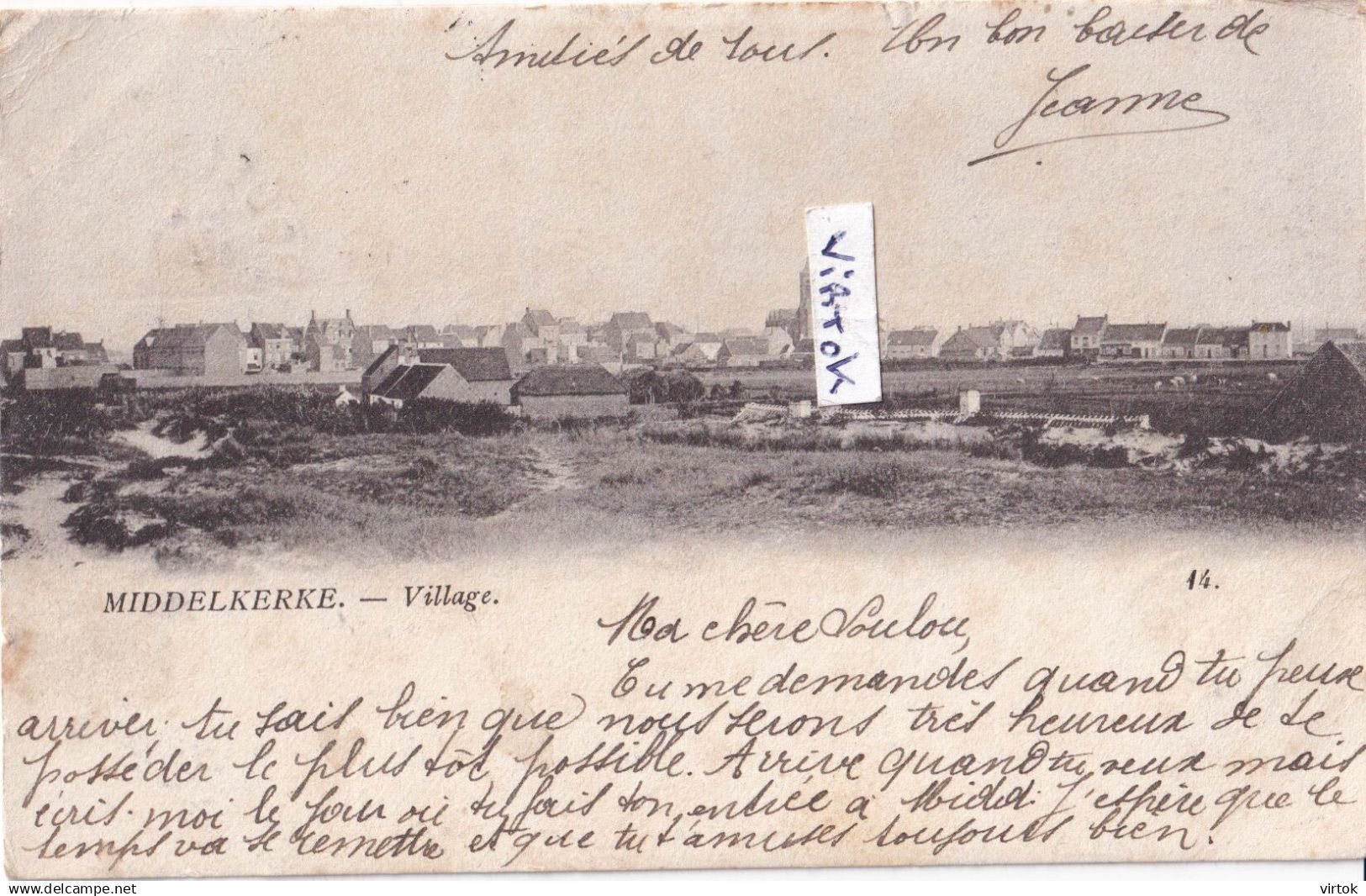 MIDDELKERKE :  village  ( 1902 )