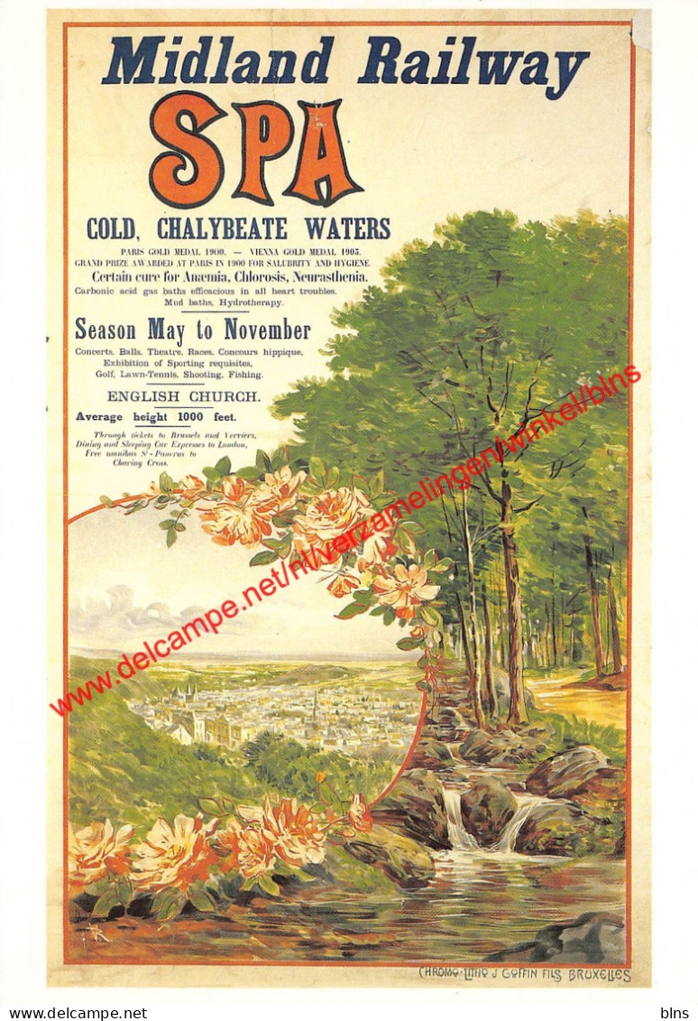 Midland Railway Spa - repro affiche - Spa