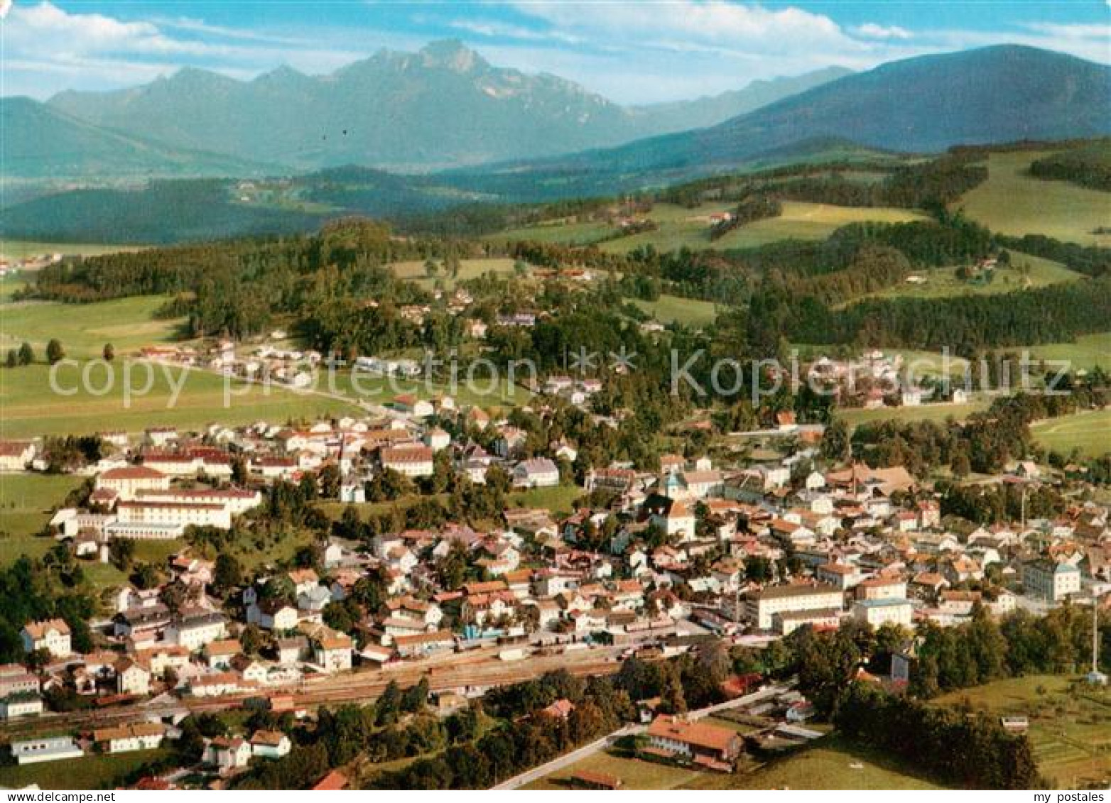 Miesbach Fliegeraufnahme