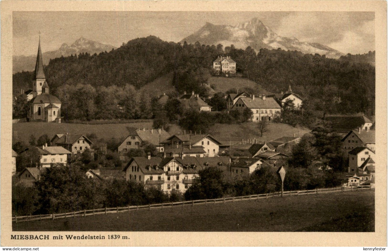 Miesbach mit Wendelstein