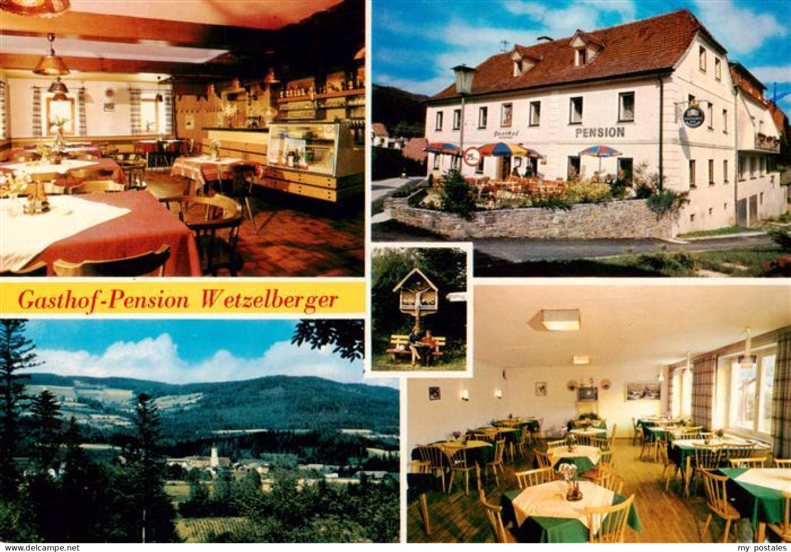 Miesenbach Birkfeld Gasthof Pension Wetzelberger Gastraeume Panorama