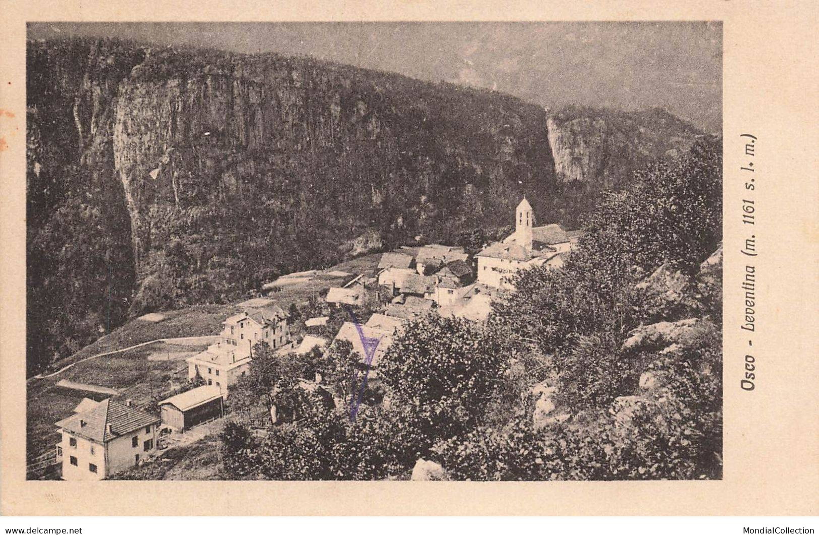 MIKIDP13-018- SUISSE OSCO LEVENTINA VUE AERIENNE