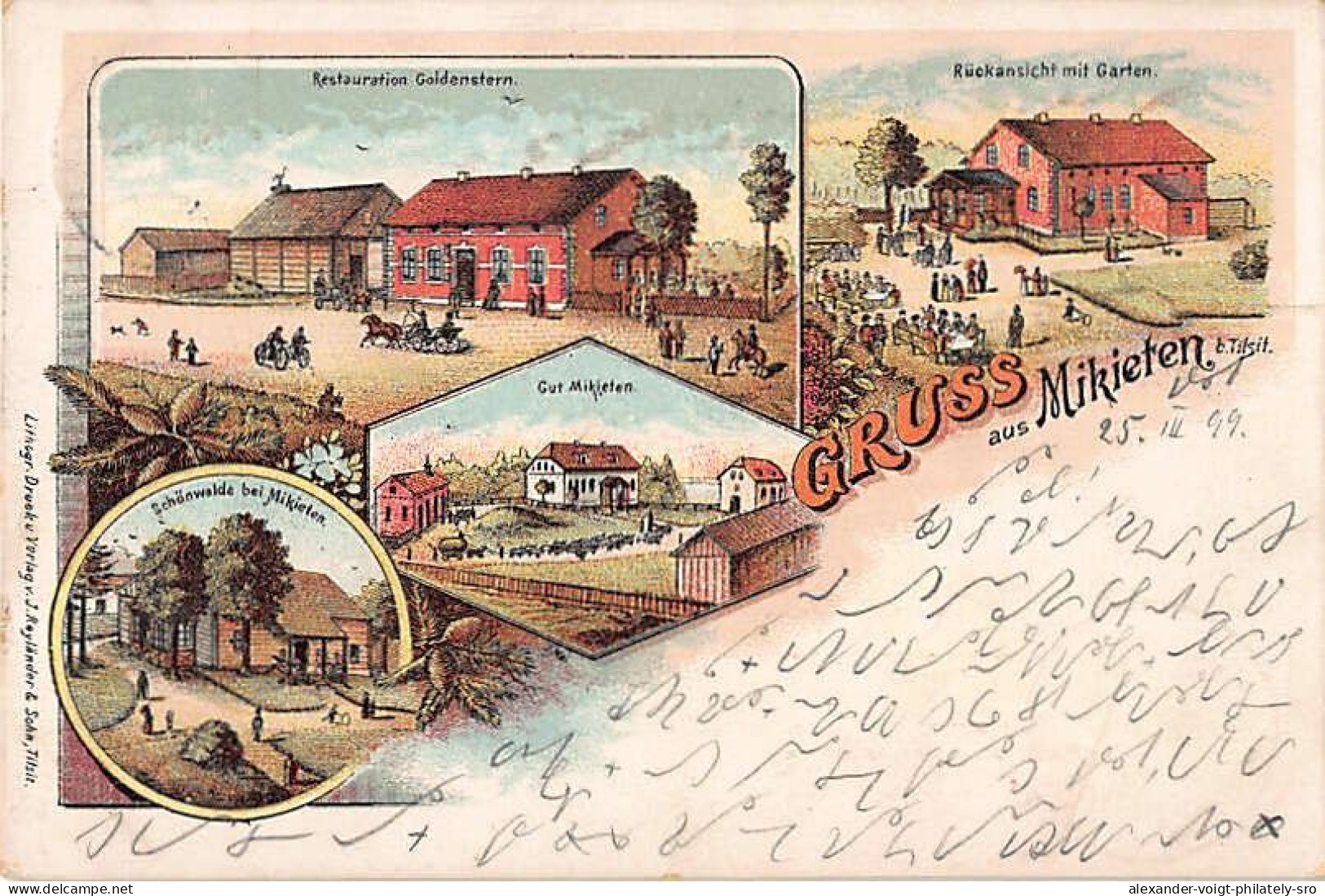 Mikieten, Schönwalde, Baubeln, Tilsit, Memel (Mikytai, Bübliske