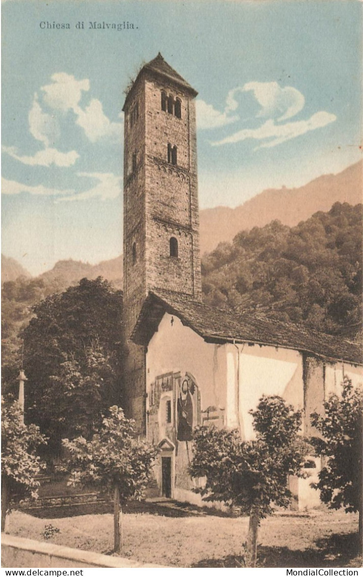 MIKIK-P3-004 SUISSE CHIESA DI MALVAGLIA EGLISE