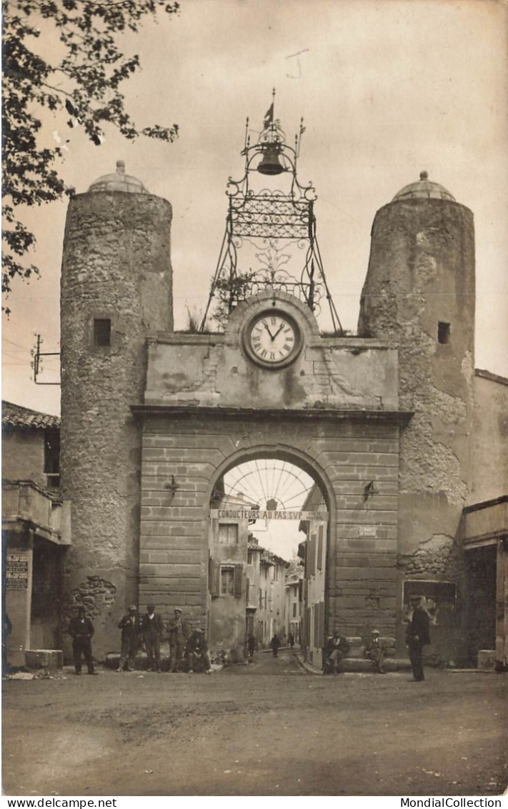 MIKIL-0259 84 CAMARET SUR AYGUES AIGUES PORTE DE RAVELIN CARTE PHOTO
