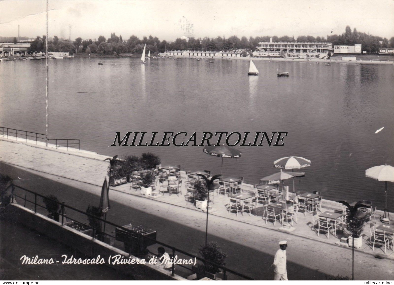 MILANO - Idroscalo:  Riviera di Milano    1956
