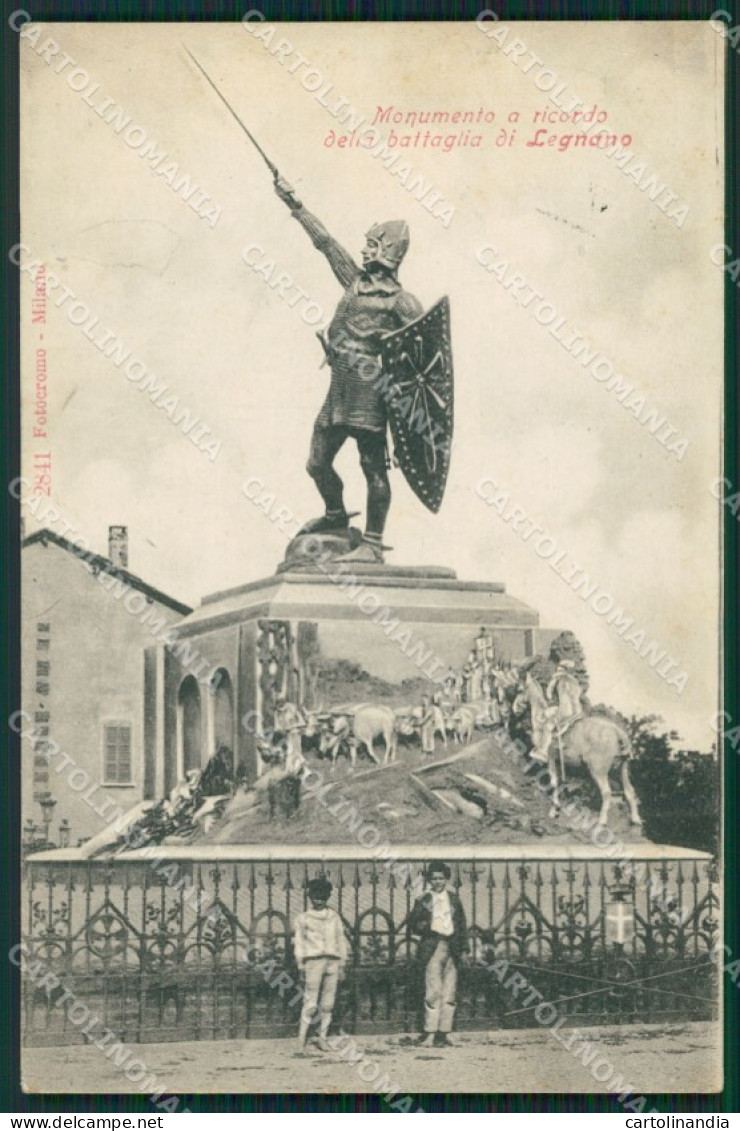 Milano Legnano ABRASA cartolina ZKM9479