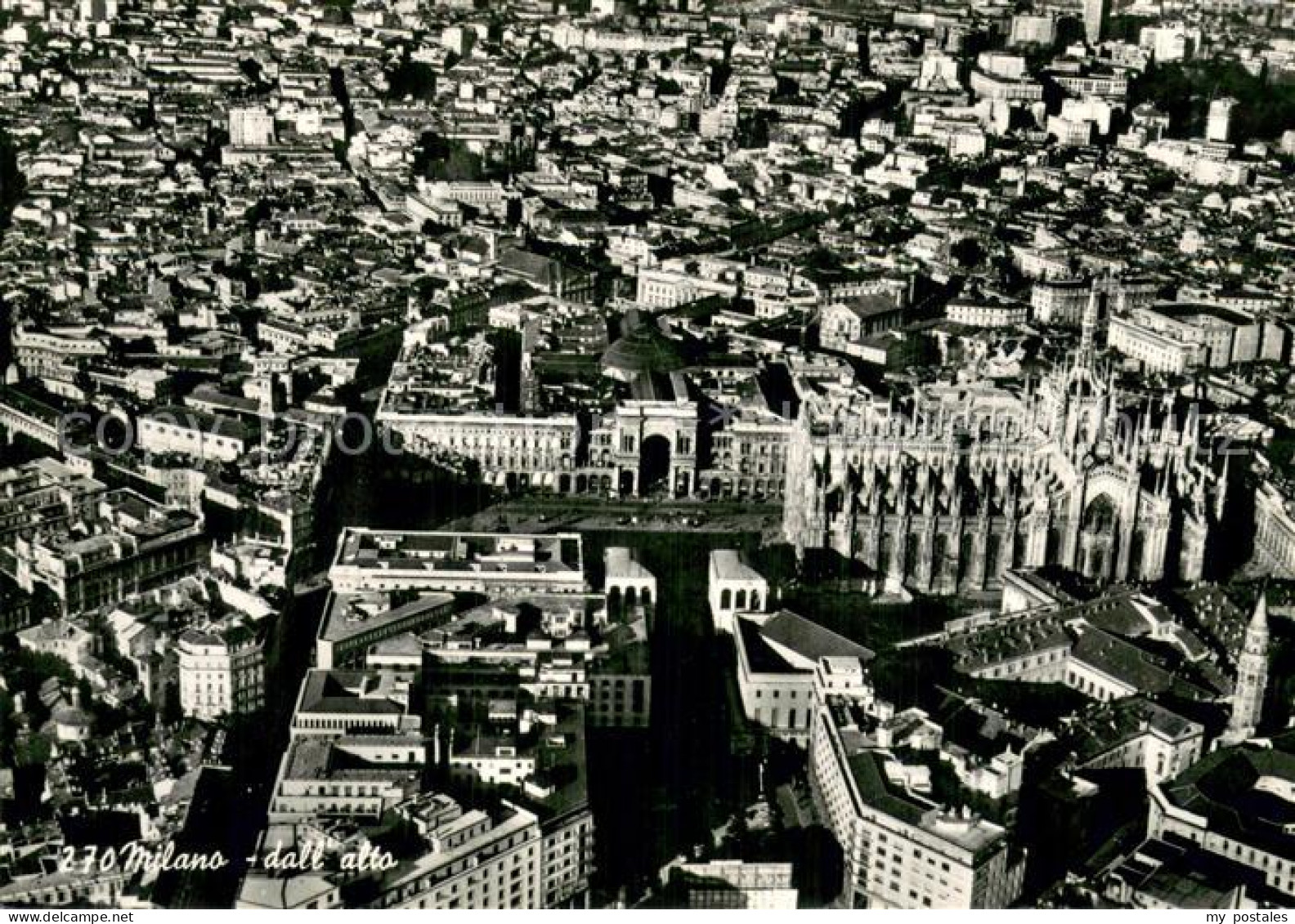 Milano Mailand IT Fliegeraufnahme