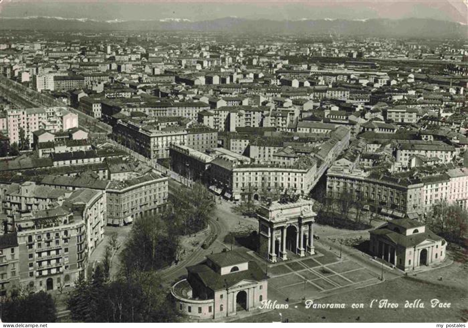 MILANO Mailand IT Fliegeraufnahme