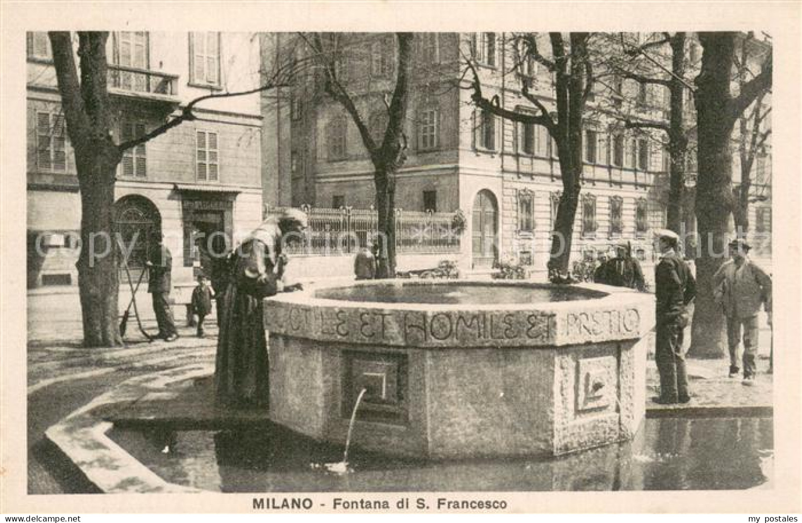 Milano Mailand IT Fontana di San Francesco