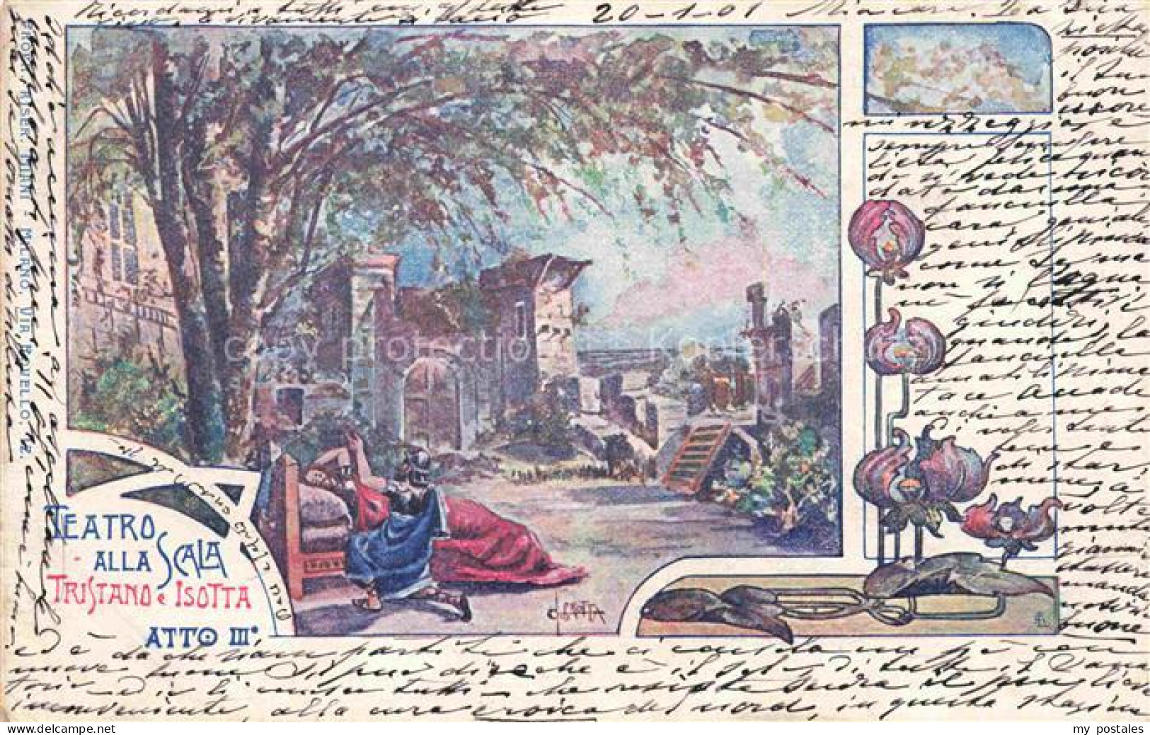 MILANO Mailand IT Teatro alla Scala Tristano Isotta