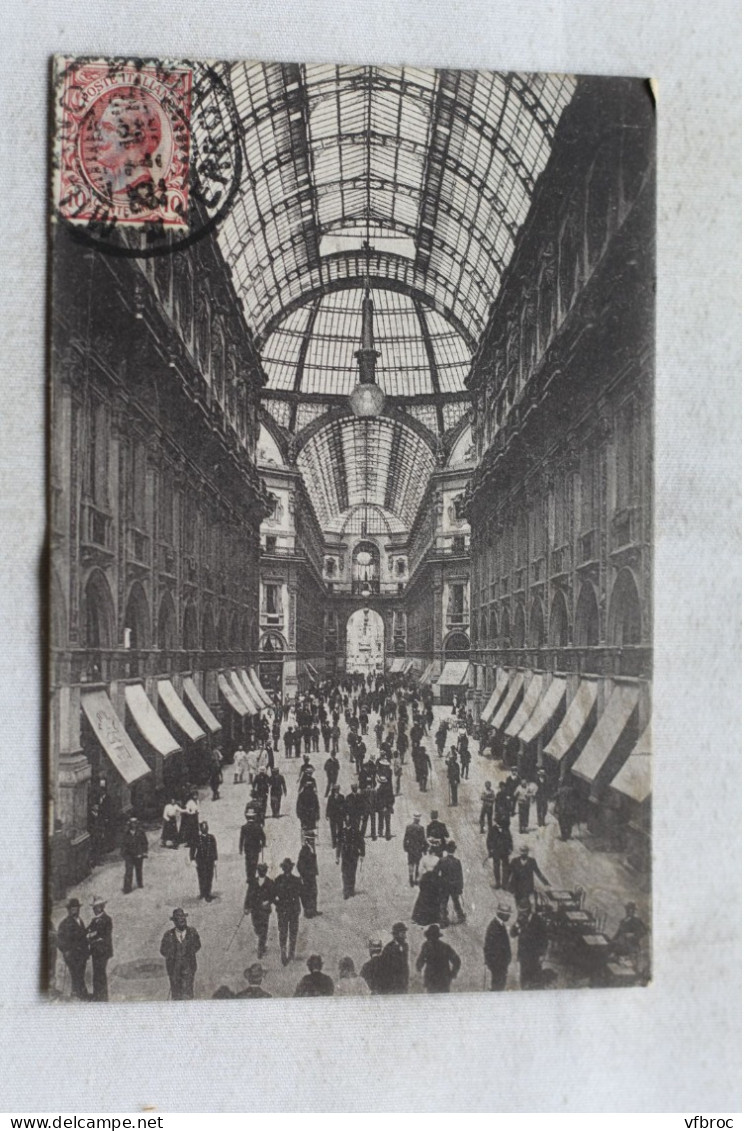 Milano, Milan, galeria Vittorio Emanuele, Italie