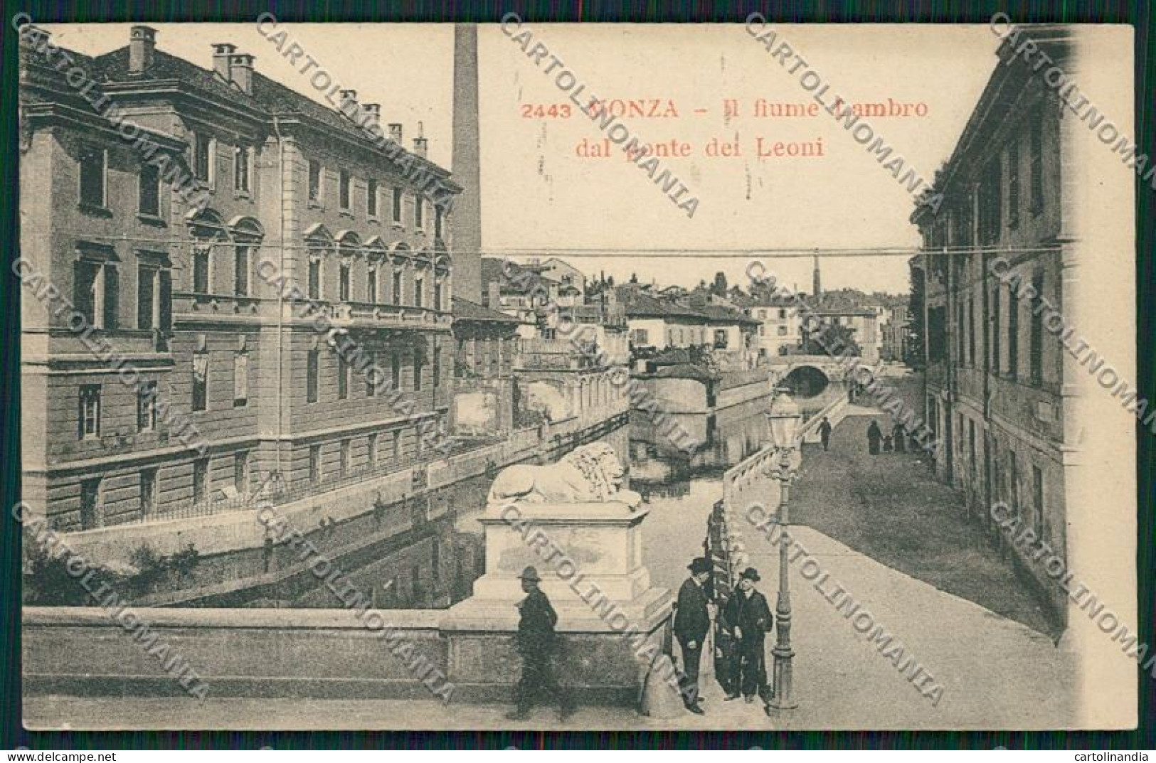 Milano Monza cartolina QQ8346