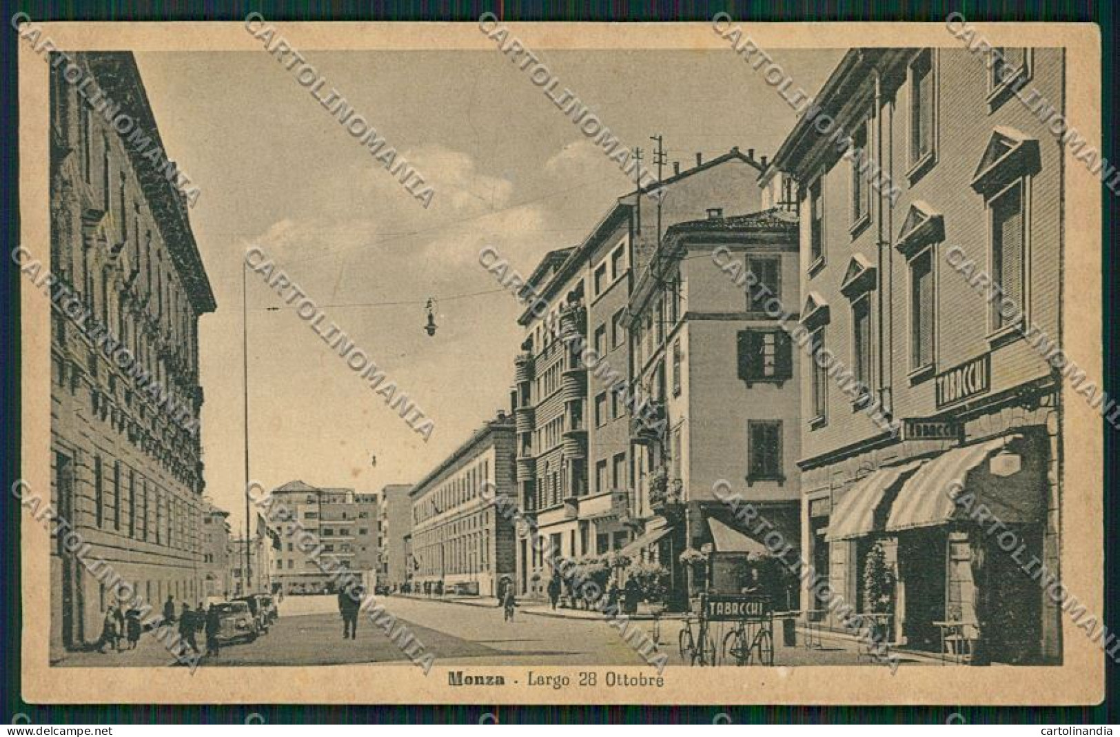 Milano Monza cartolina QQ8362