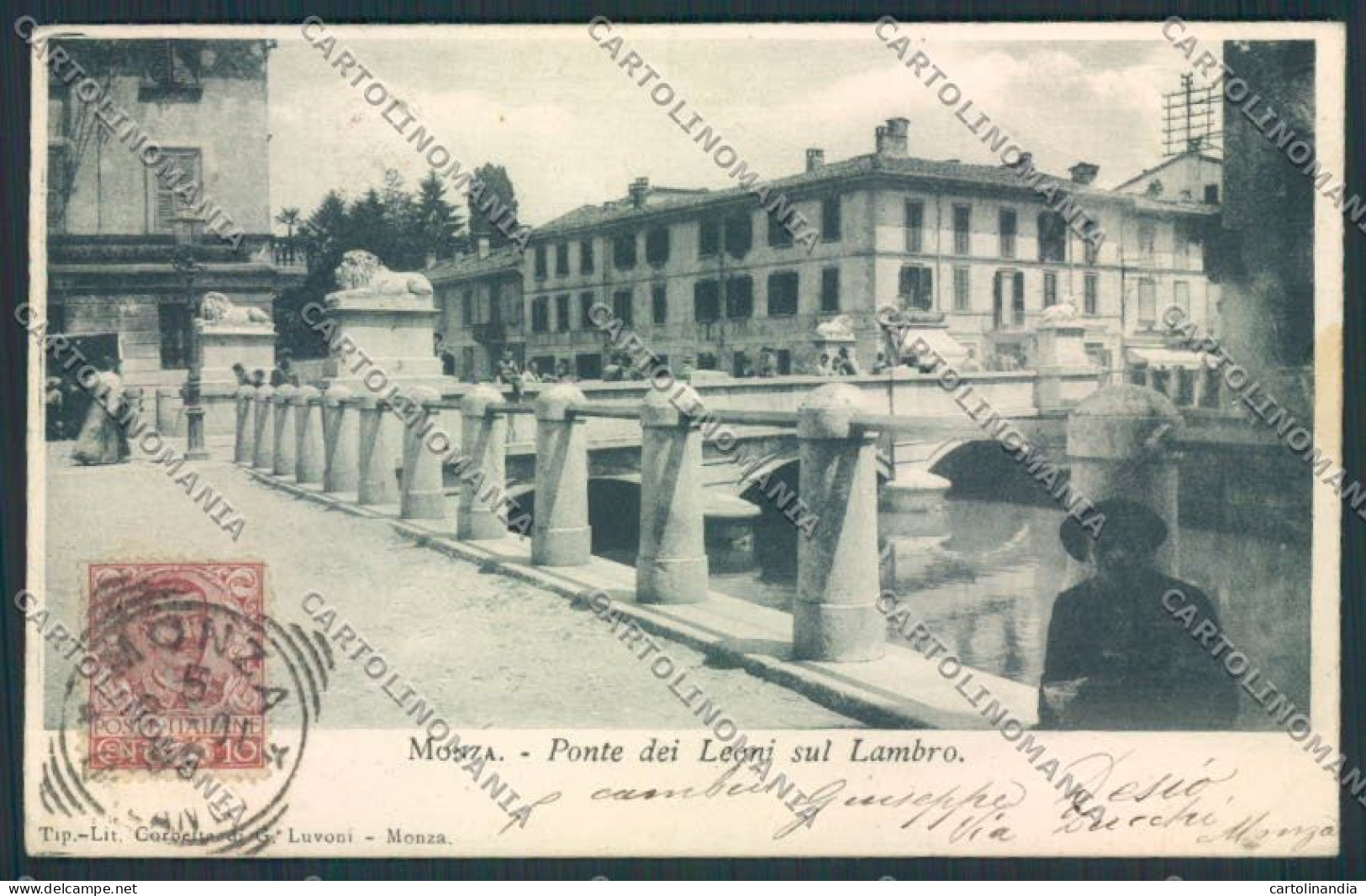 Milano Monza cartolina RB4139