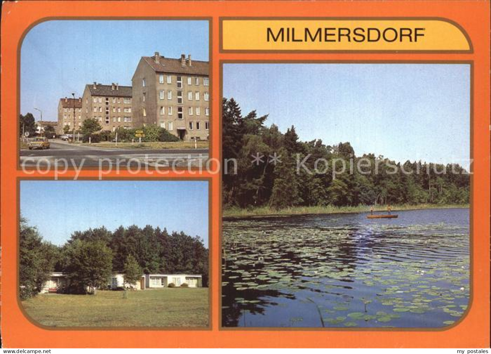Milmersdorf Uckermark Ahrensdorf Leuna-Ferienheim Temnitzer-See