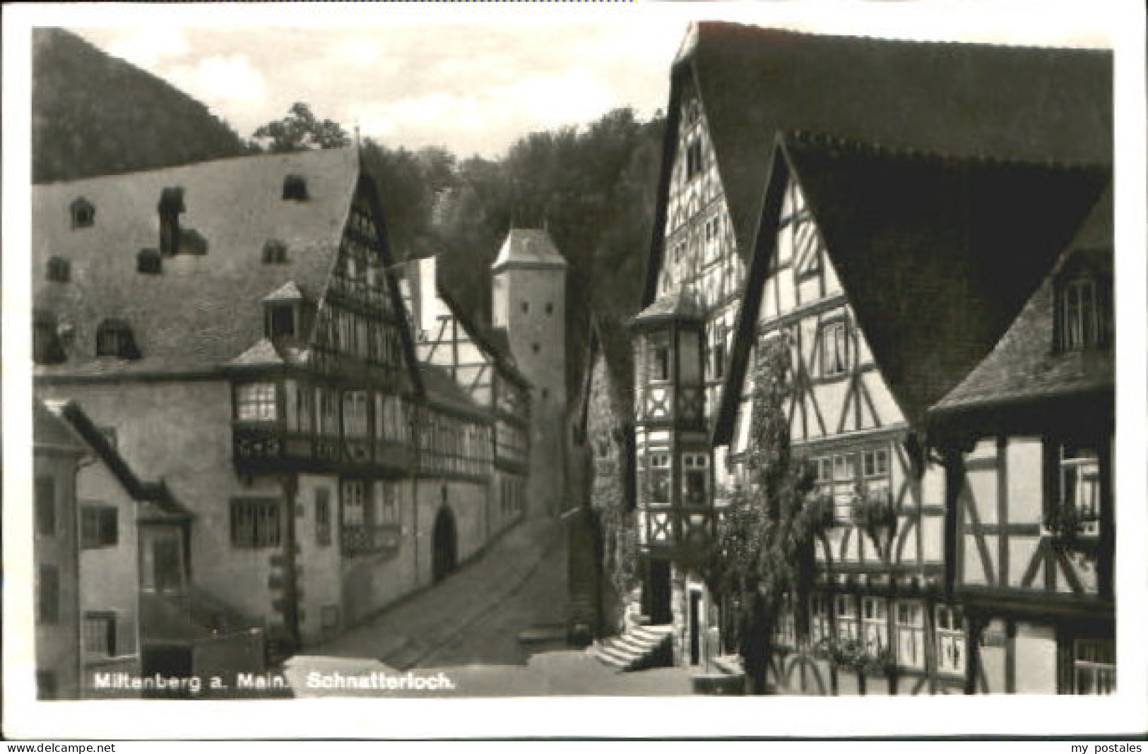 Miltenberg Main Miltenberg a. Main Schnatterloch x 1951