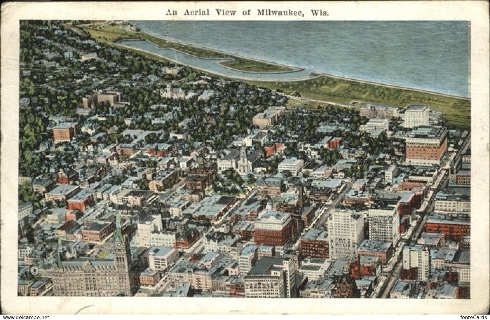 Milwaukee Wisconsin Luftbild