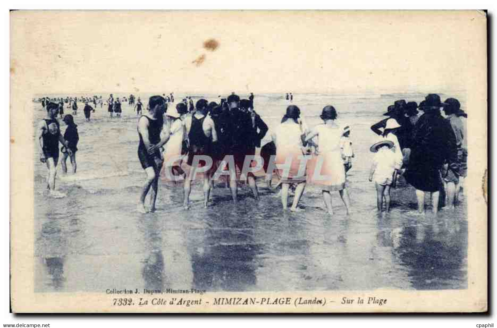 Mimizan Plage CPA Sur la plage