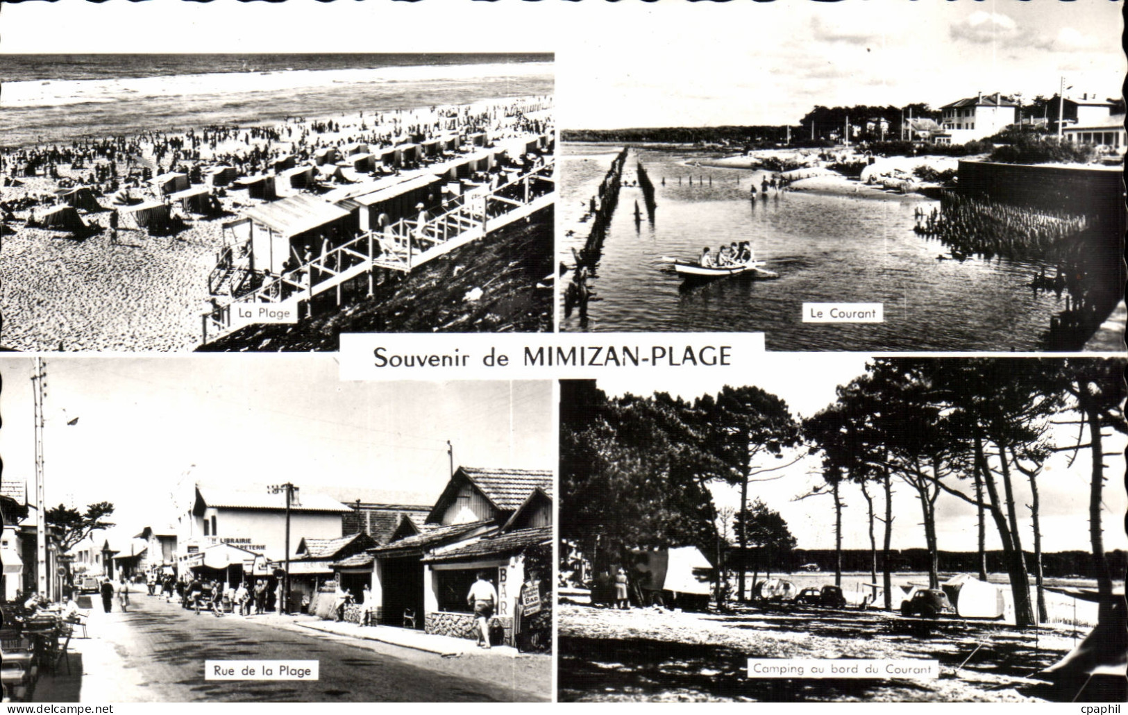 Mimizan Plage CPM Souvenir Camping