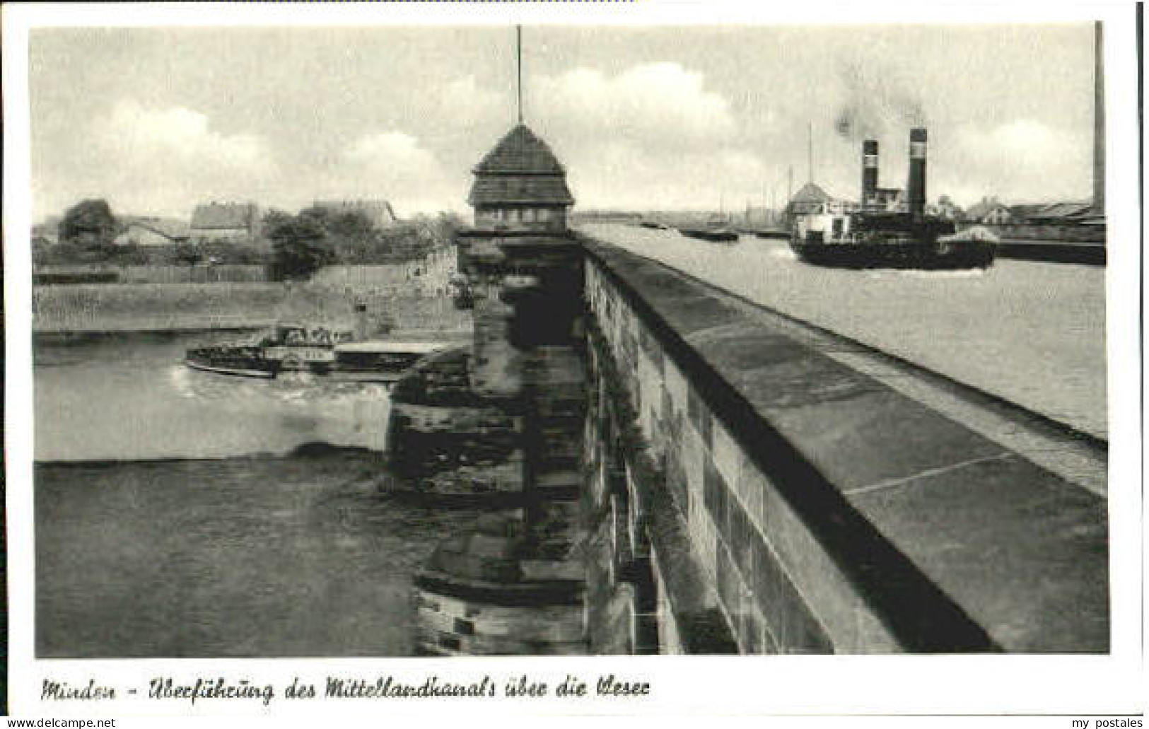 Minden Westfalen Minden ueberfuehrung Mittellandkanal