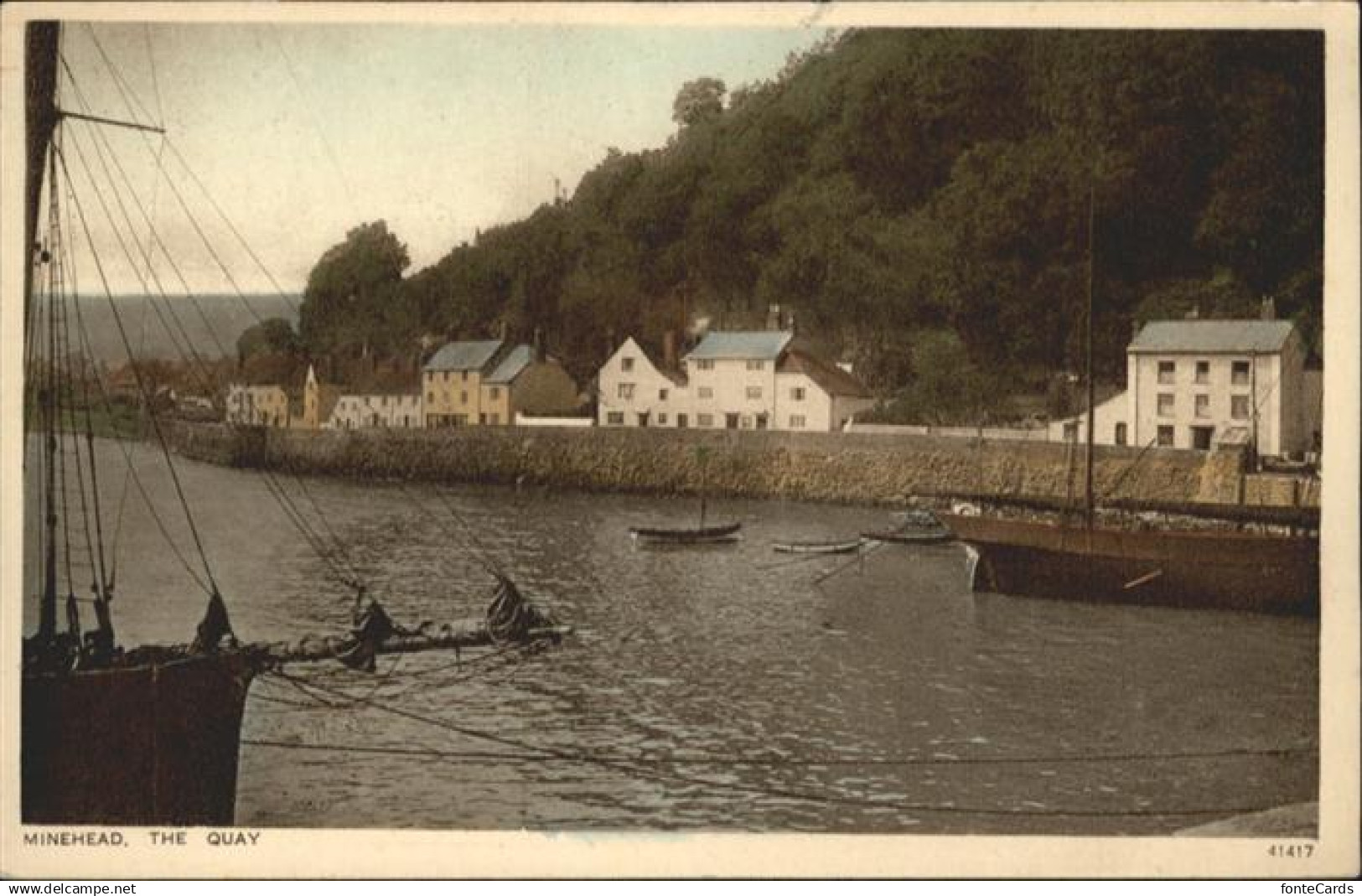 Minehead West Somerset Quay Schiff