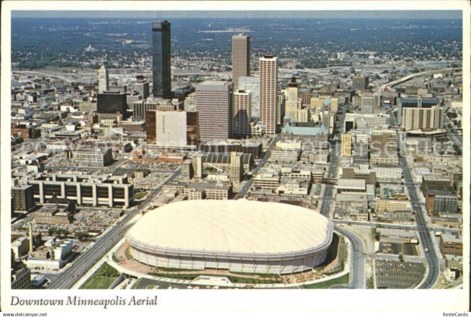 Minneapolis Minnesota Downtown Minneapolis Aerial