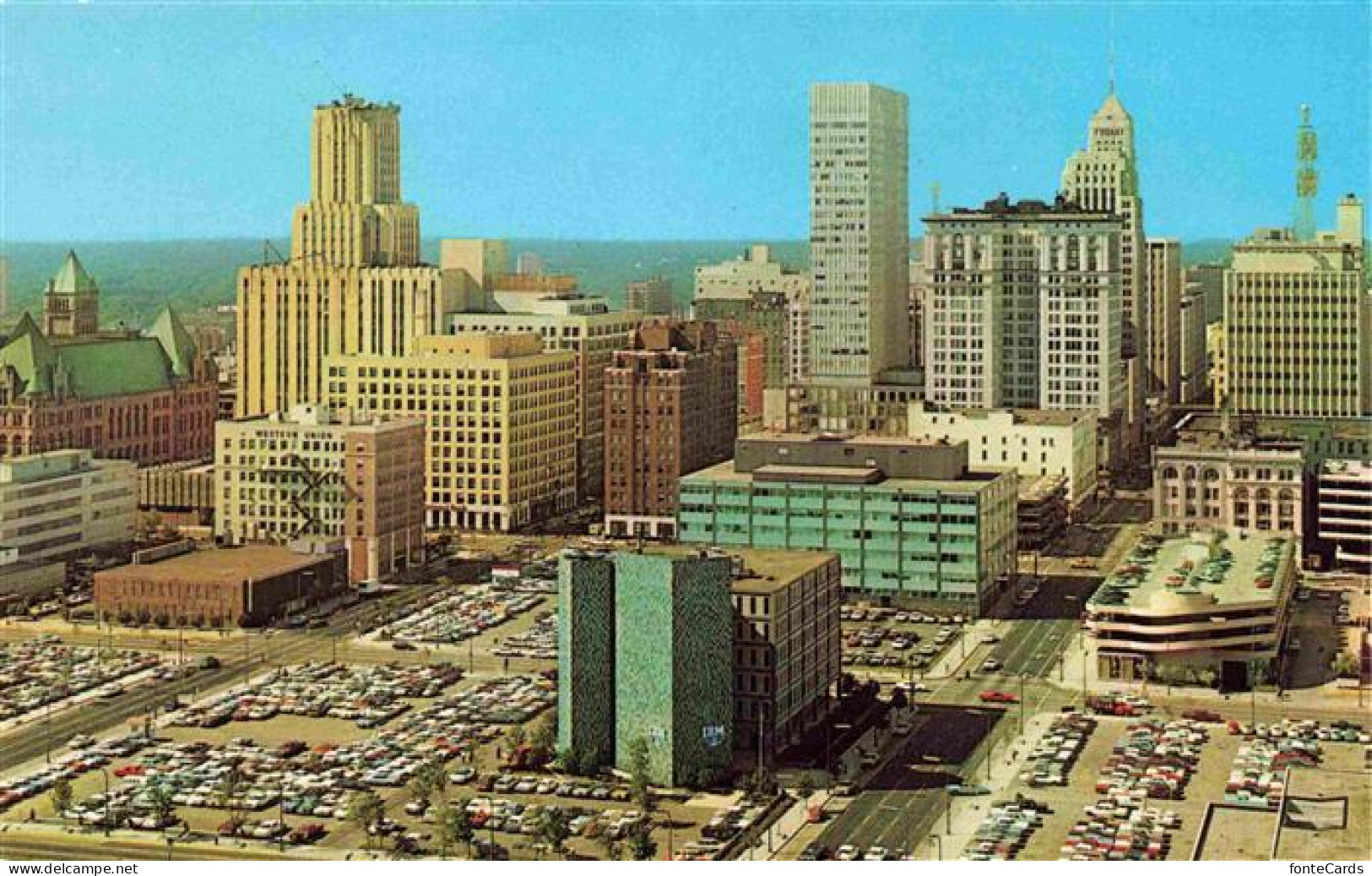 Minneapolis Minnesota Fliegeraufnahme