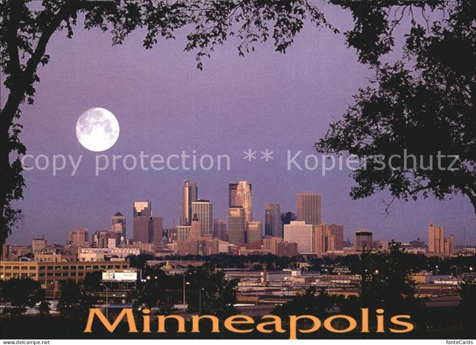 Minneapolis Minnesota Skyline