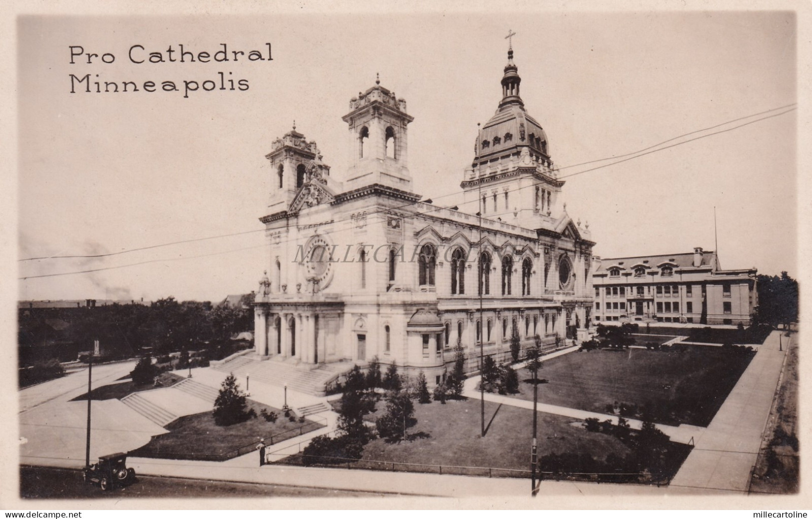 MINNESOTA - Minneapolis - Pro Cathedral - Grogan Photo postcard