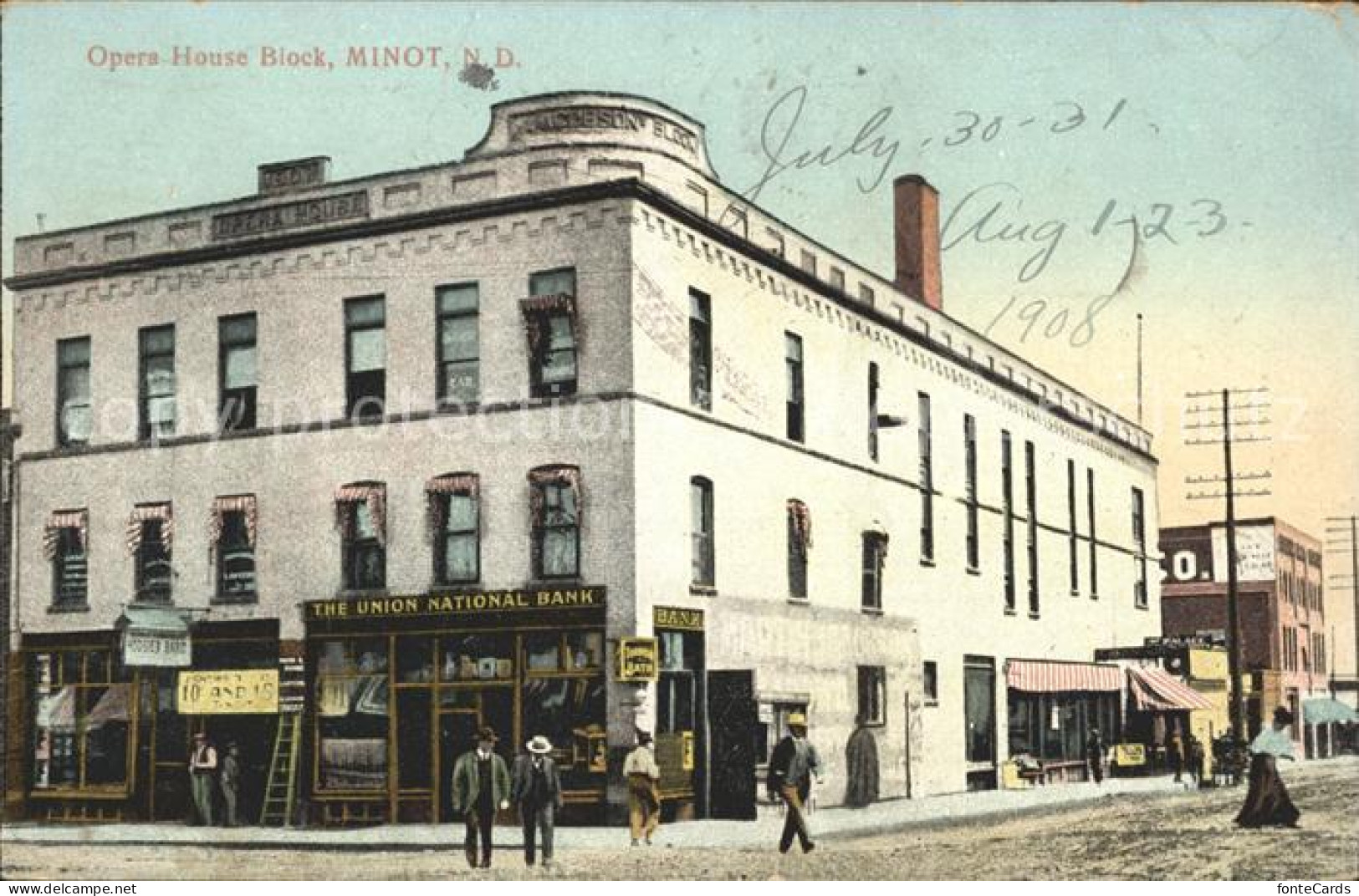 Minot North Dakota Opera House Block