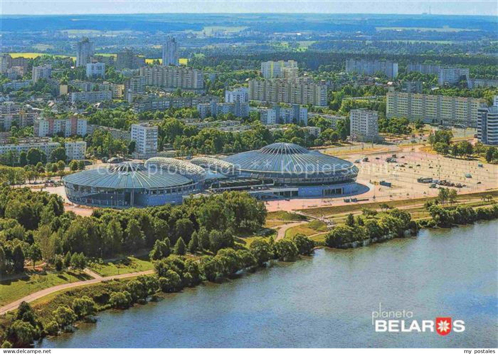 MINSK Belarus Fliegeraufnahme