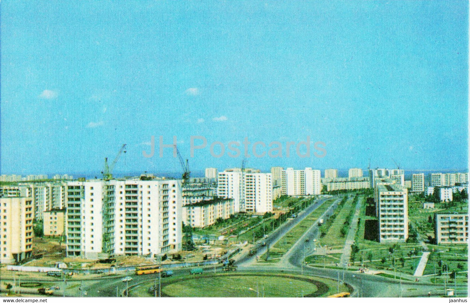 Minsk - Pushkin avenue - 1977 - Belarus USSR - unused