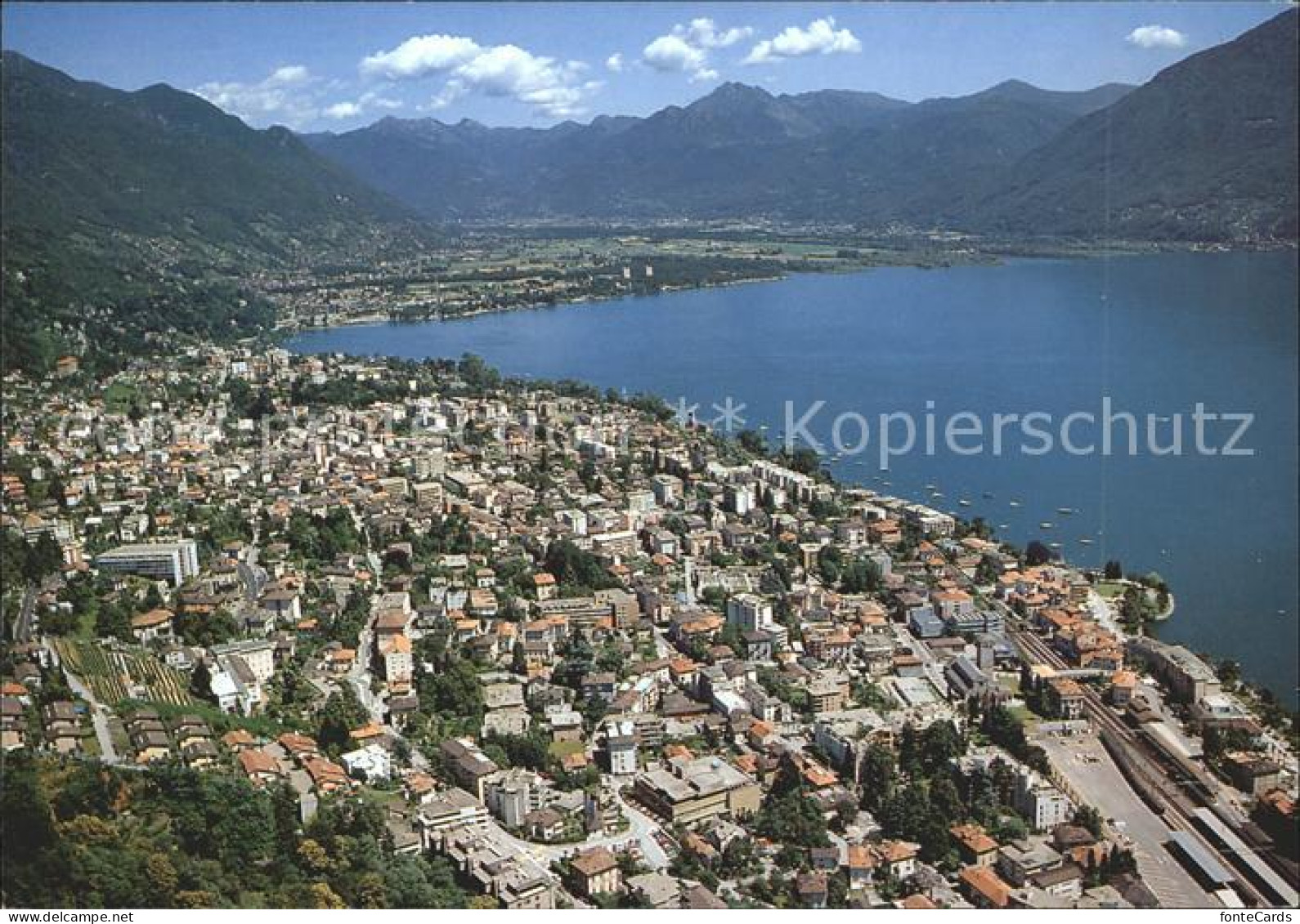 Minusio Locarno TI Minusio Lago Maggiore Panorama