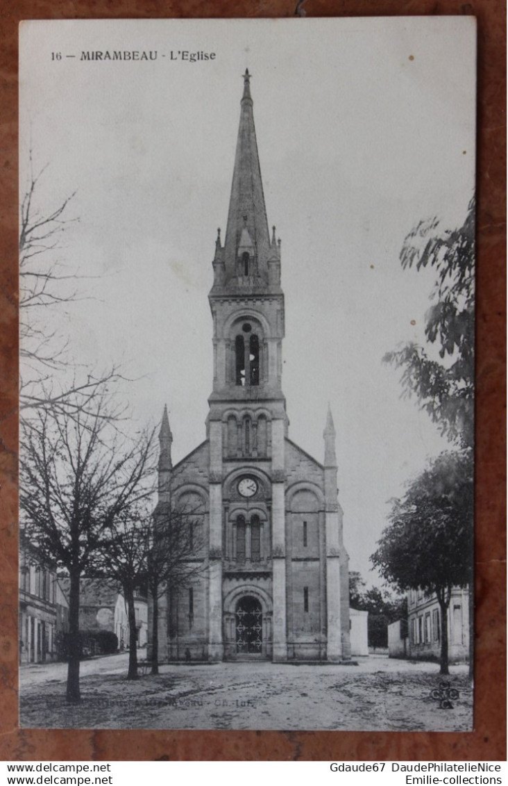 MIRAMBEAU (17) - L'EGLISE
