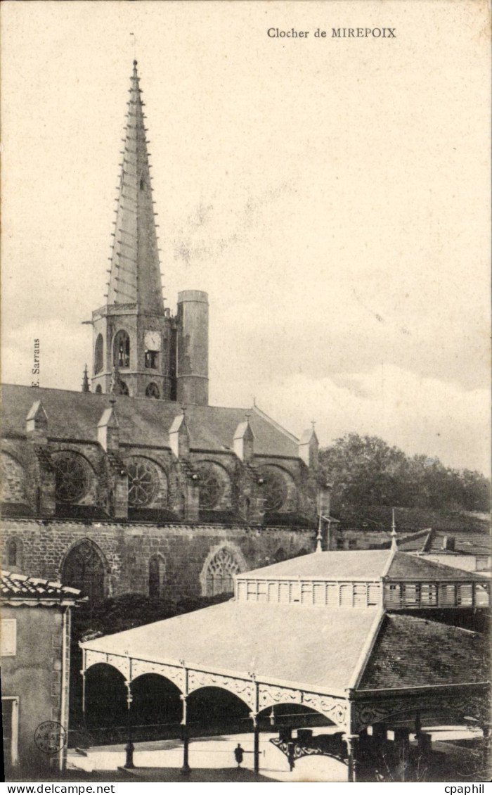 Mirepoix CPA Clocher