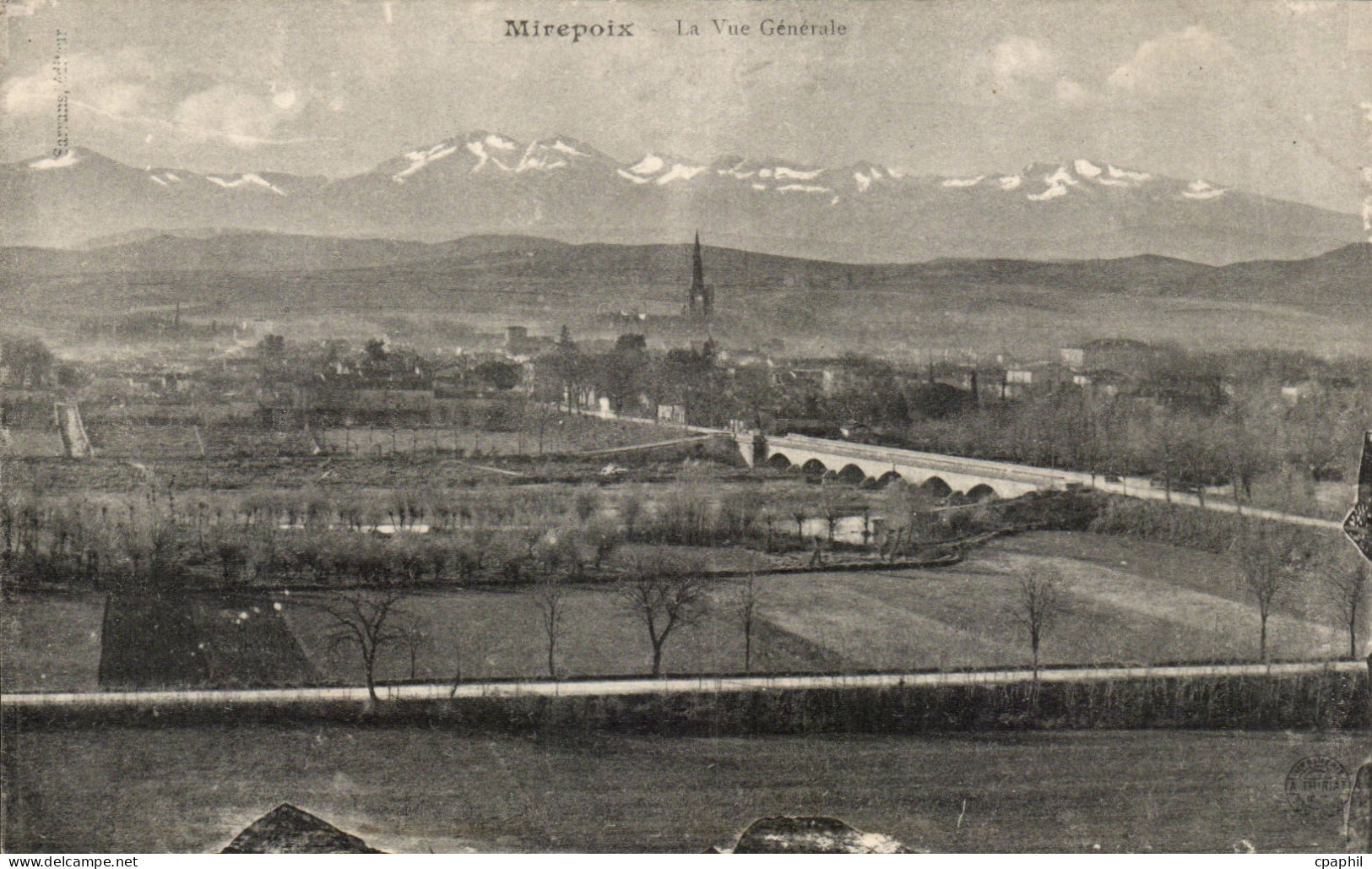 Mirepoix CPA Vue generale