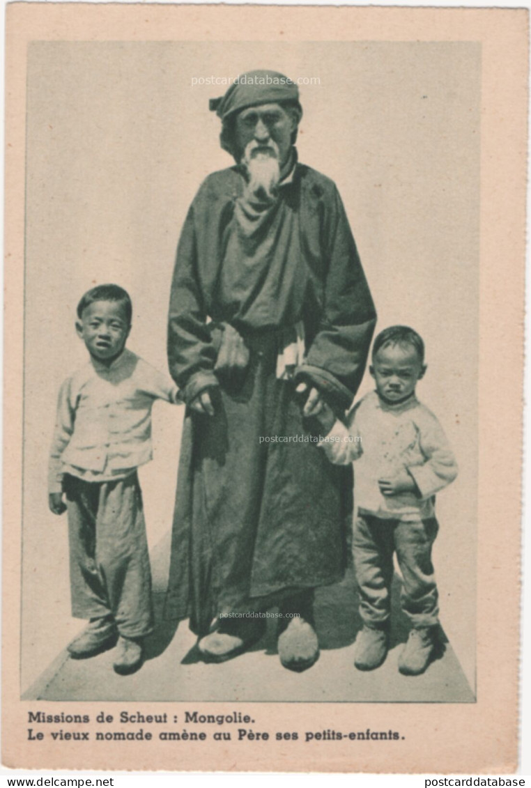 Missions de Scheut: Mongolie - Le vieux nomade