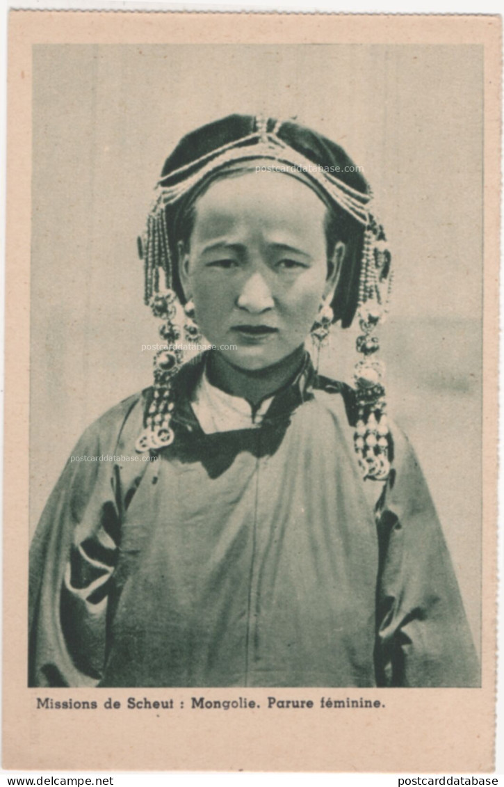 Missions de Scheut: Mongolie - Parure féminine