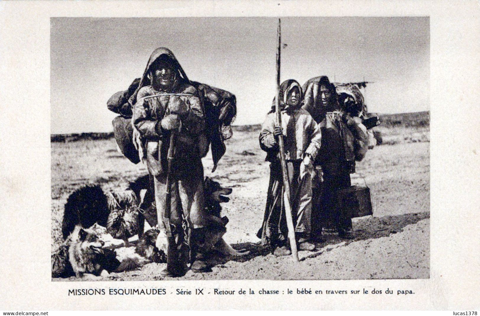 MISSIONS ESQUIMAUDES / RETOUR DE LA CHASSE