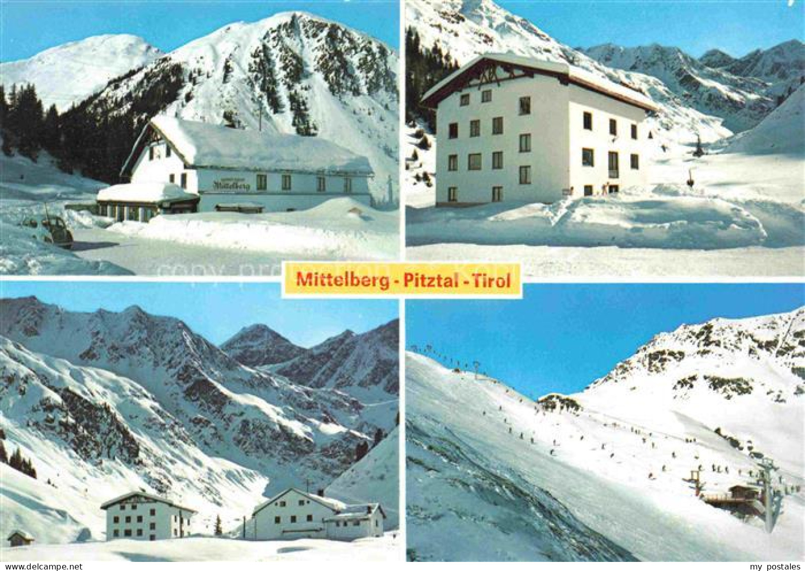MITTELBERG  Kleinwalsertal AT Gasthof Mittelberg Teilansichten Panorama