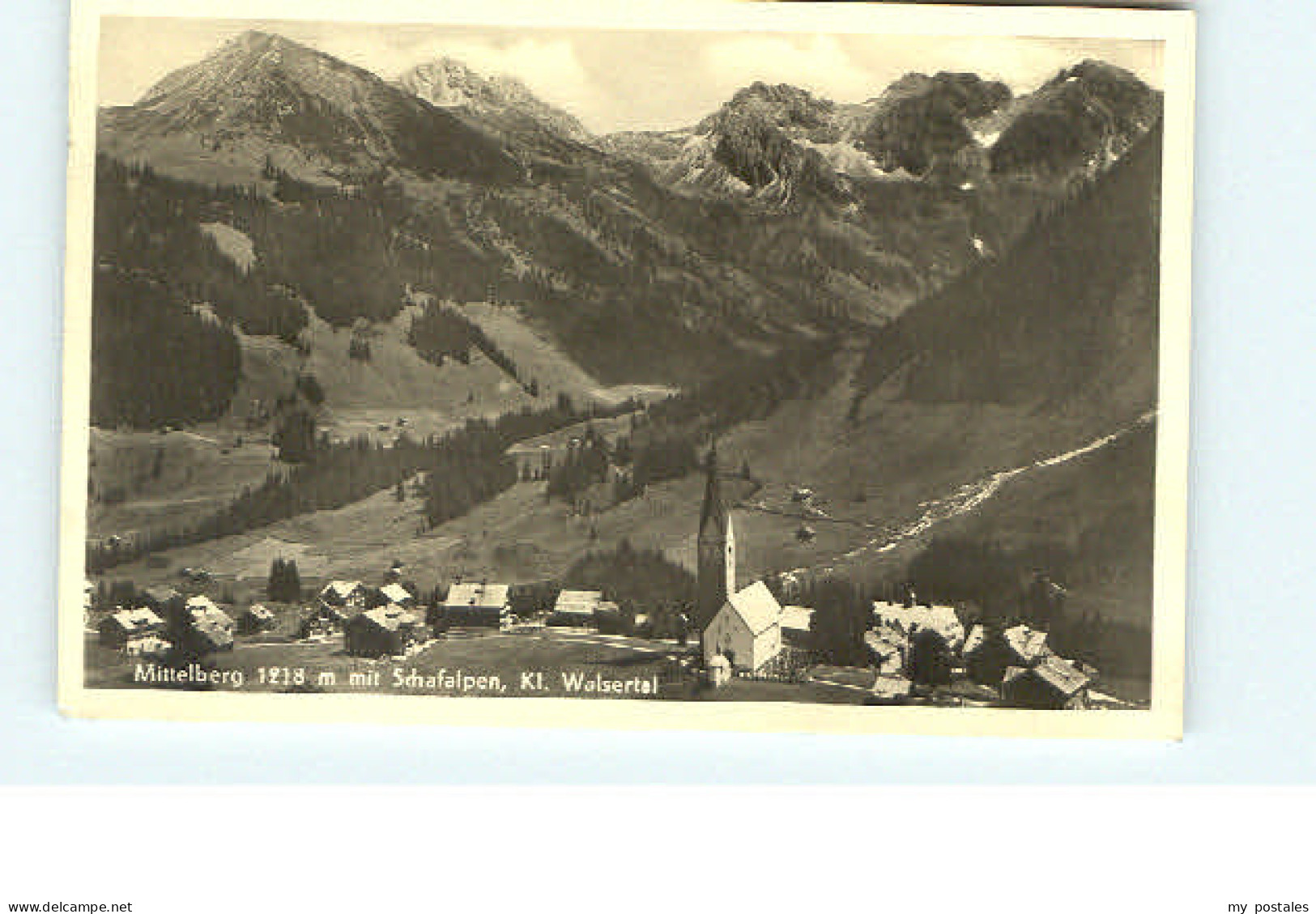 Mittelberg Kleinwalsertal Mittelberg
