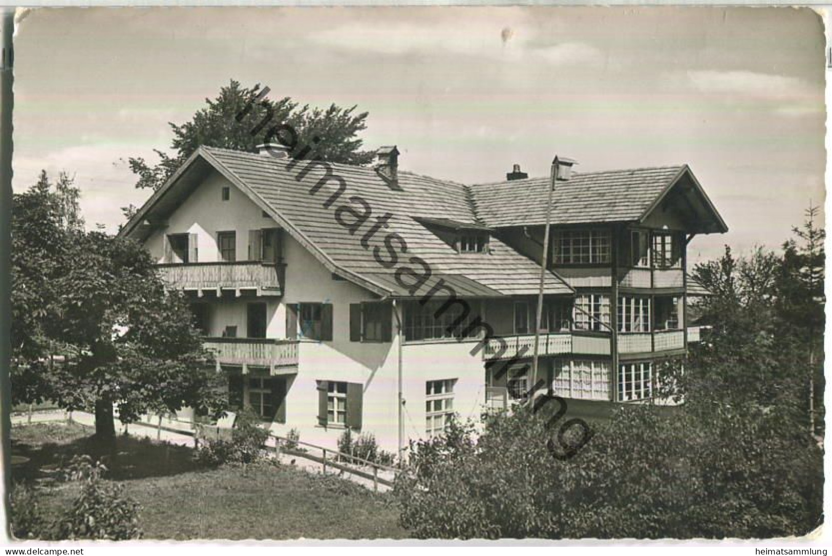 Mittelberg-Oy - Pension Angerer - Foto-Ansichtskarte - Verlag Foto Winkler Mittelberg - gel. 1959