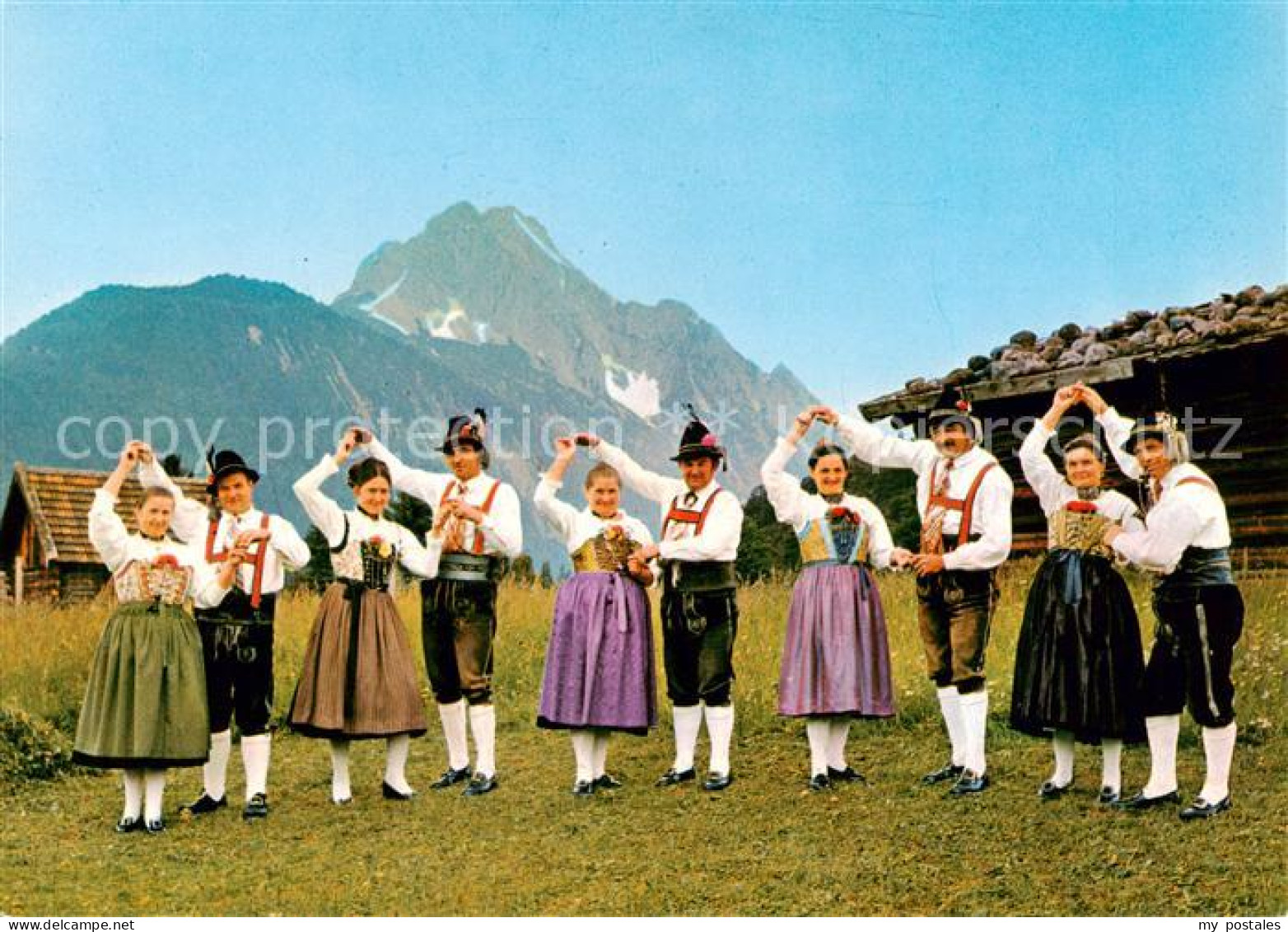 Mittenwald Bayern Gebirgstrachtenverein Mittenwald